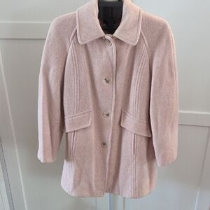 East 5th Women's Beige Wool Blend Jacket Size Large